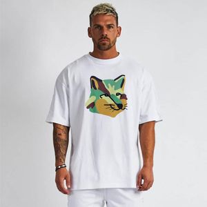 Camisetas de hombre Camiseta de hombre Mascota impresa Algodón elástico Manga corta Moda de calle Camiseta suelta Hip HopHombres HombresHombres