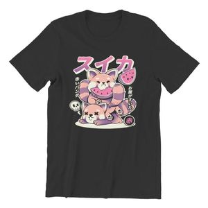 Camisetas para hombres Camiseta para hombres Juegos de sandía Vintage Punk Hombres Camiseta de algodón Camisetas Tops Anime Harajuku StreetwearMen's