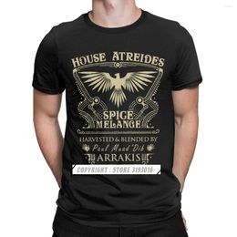 Hommes t-shirts hommes haut d'automne chemise maison Atreides Arrakis coton Vintage t-shirt Science Fiction ample décontracté Camisa
