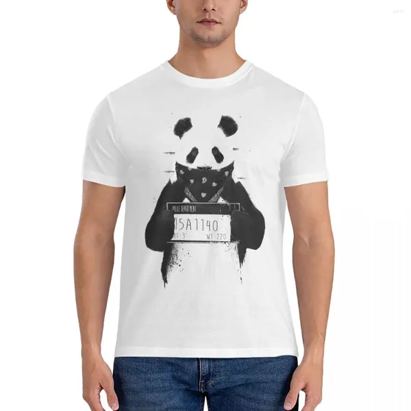 T-shirts pour hommes Hommes Mauvaise Chemise Panda Coton Vêtements Mode Manches Courtes Col Rond T-Shirts 6XL T-Shirts