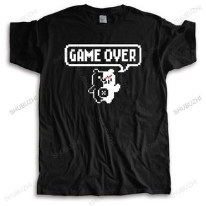 T-shirts pour hommes Chemise de marque pour hommes T-shirt en coton d'été DanganRonpa Game Over T-shirt à manches courtes Shubuzhi Drop