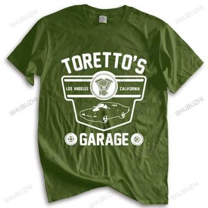 T-shirts pour hommes t-shirt de marque pour hommes t-shirt en coton Fast And Furious Torento Garage Mens - Toretto's Los Tagless T-Shirt drop 230517