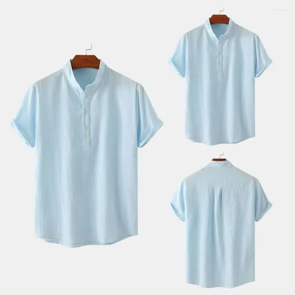 Camisetas para hombres Camisa casual de camisa informal