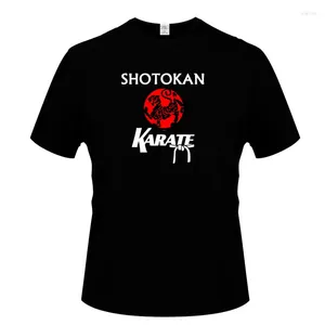 Mannen T-shirts Mannen Kleding 2024 Sokan Karate Print Korte Mouw Katoen O-hals Zomer Casual T-shirt