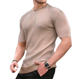 T-shirts pour hommes Hommes Mode T-shirt Vêtements décontractés Printemps Été À manches courtes Col rond T-shirts Chemises 230620