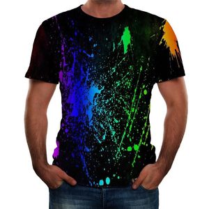 Camisetas para hombre, camiseta divertida de manga corta con cuello redondo y estampado en 3D para hombre, blusa diaria, camiseta eléctrica para invitados, camiseta para hombre