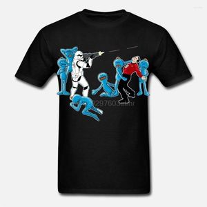 T-shirts pour hommes Chemise drôle pour hommes T-shirt à la mode Mr Meeseeks et Stormtrooper T-shirt pour femmes