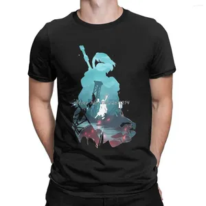 Mannen T-shirts Mannen Nier Automaten 2B Waifu Japanse Game Katoen Tops Awesome Korte Mouw Anime Tees Gift T-shirt oversized