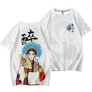 Heren t shirts mannen o-neck mode Chinese stijl witte print t-shirts mannelijke tops T-stukken shirt met korte mouwen korte mouw streetwear