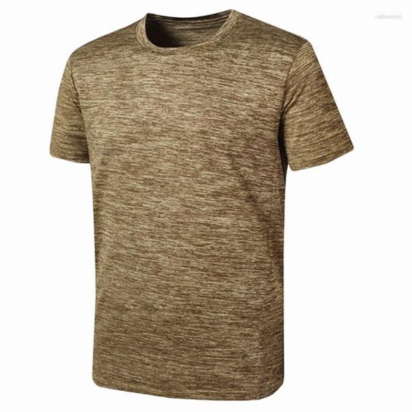 Camisetas para hombre, camiseta de verano 2023 para hombre, camiseta deportiva transpirable para hombre, camisetas de entrenamiento para correr de secado rápido, camisetas de Fitness, camiseta 5XL