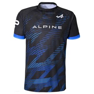 T-shirts voor heren 3D-bedrukte sportkleding voor heren F1 Alpine Racing 3D-bedrukt shirt met korte mouwen Buiten Groot Vrijetijdskleding Harajuku-stijl H24