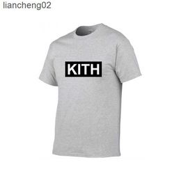 Heren t-shirts heren kleding zomer heren t-shirt kith mode dames jurken t-shirt cool korte mouwen ronde nek tee mannen dames ontwerper t-shirt w0224