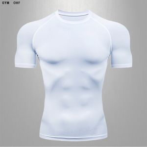 Camisetas para hombres Hombres MMA Rashguard Entrenamiento Correr Gimnasio Compresión Velocidad Ropa seca Jogging Camiseta Acampar al aire libre Taekwondo Gimnasio Pista 230720