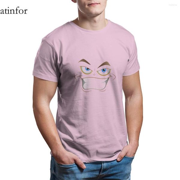 T-shirts pour hommes Hommes S Naughty Joyeux Visage T-shirt Imprimer À Manches Courtes Graphique Surdimensionné Col Rond T-shirts 26002