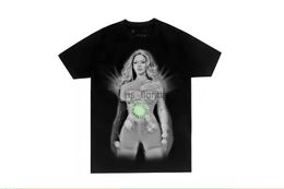 T-shirts voor heren Korte broeken voor heren Beyonce Renaissance World Tour perifere T-shirt korte mouw heren dames grafisch T-shirt oversized topkwaliteit gratis verzending J230724