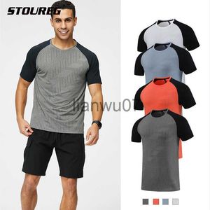 T-shirts voor heren Heren Zomer Comfortabel Sport-TShirtGym Sportkleding QuickDry Ademend T-shirt Heren Jogging Training Fitness Topkleding J230705