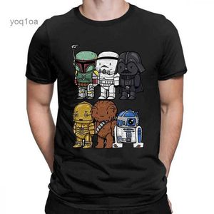 Camisetas para hombre, camiseta para hombre, camisetas de verano para mujer, Camiseta de manga corta Yoda, camiseta masculina de dibujos animados de Darth Vader para mujer, Camiseta superior