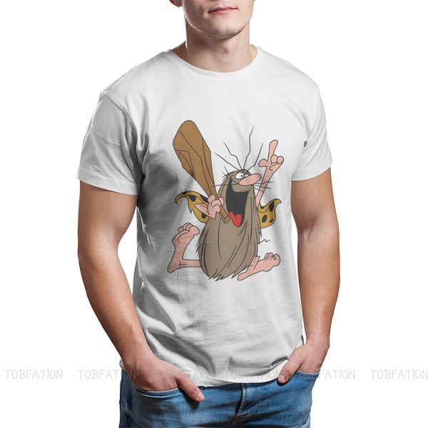 Camisetas de hombre Camisetas de hombre Hanna Barbera Camiseta gráfica Capitán Caveman Cavey 1980 Impresión de dibujos animados Tops Camiseta de ocio Camiseta de hombre Idea de regalo especial 230601