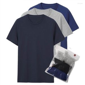 Camisetas para hombre, camisetas para hombre, camiseta de algodón de manga corta, paquete de 3, Camiseta sólida, camisetas de verano para hombre, Camiseta para hombre