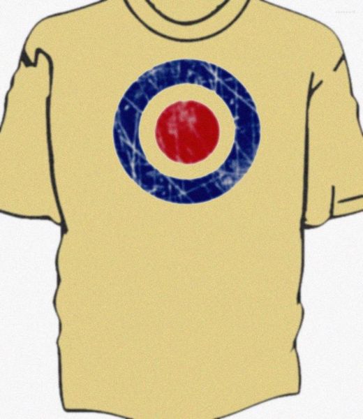 Camisetas para hombre, camiseta para hombre, camiseta con estampado de moda 2023, ropa de manga corta, patinete Retro Target para hombre, personalizado desgastado