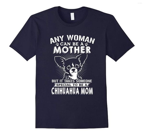 T-shirts pour hommes Chemise pour hommes Chihuahua Maman Cadeau drôle pour les amoureux des chiens-RT T-shirts pour femmes