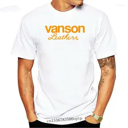 T-shirts hommes hommes chemise mode Vanson cuir moto moto café racer drôle t-shirt nouveauté t-shirt femmes