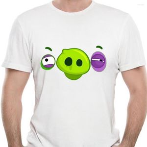 T-Shirts der Männer Männer-Hemd-Schwein-Kunst-Arbeits-Grün-T-Shirts Frauen-T-Shirt