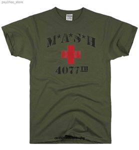 T-shirts Hommes Hommes Manches courtes T-shirt Mash 4077th M * a * s * h T-shirt vintage Q240130