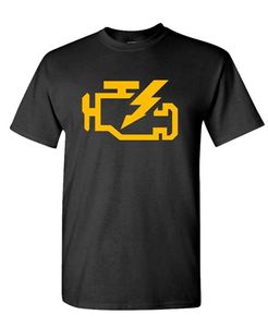 T-shirts voor heren Heren Zomer T-shirt Controleer Motor Licht Mechanische Auto Reparatie - Mens