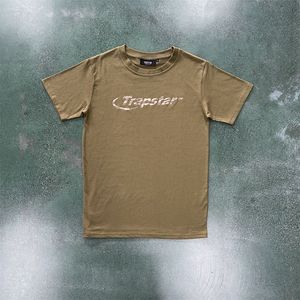 Mannen T-shirts Mannen Zomer Trapstar T-shirt Hoge Tops Straat Tijger Camo Tee Vintage Vrouwen Trui Mode Kleding 231027