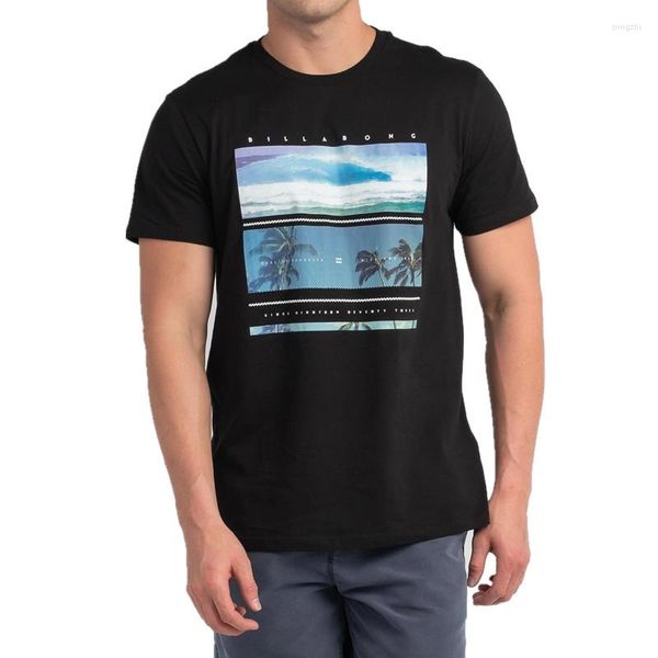 T-shirts pour hommes Chemise graphique Surf Beach pour hommes