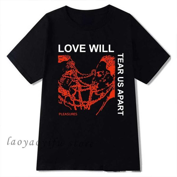 T-shirts masculins hommes t-shirt lil pp love va nous déchirer les tshirts graphiques femmes hommes surdimensionnés t harajuku hip hop tops été xs-4xl t240510