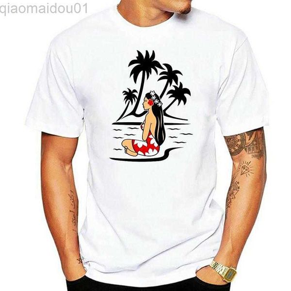 Camisetas para hombre, camiseta para hombre, nueva moda, camiseta de alta calidad con cuello redondo de cerveza Hinano Tahiti, camiseta novedosa para mujer L230707