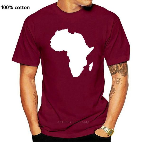 Camisetas de hombre Camiseta de hombre AFRICA MAP PLAIN - Camiseta Mujer Camisetas Top