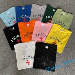 Heren t-shirts Men Vrouw kleding All-match High Street O-Neck Fashion Simple Letter Printing Casual Couple Summer 1 1 Nieuw Noah T-shirt