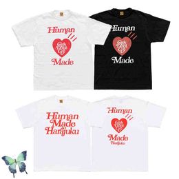 T-shirts masculins hommes femmes 1 1 bambou coton package original chute d'expédition des filles de fabrication humaine ne pleurent pas t-shirt t220909