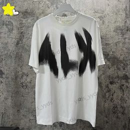 Herren T-Shirts Männer Frauen Hip Hop Graffiti Inkjet Big ALYX T-Shirt Männer Frauen Beste Qualität Weiß ALYX 1017 9SM Funktionelles T-Shirt Top T240112