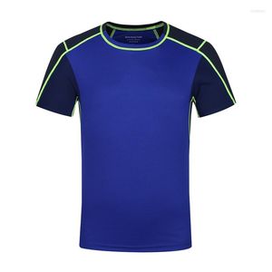 Heren t shirts mannen dames snel droge shirt korte mouw korte mouw ademende t-shirt workout fitness strak casual zomers merk tops k158