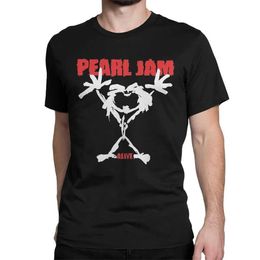 T-shirts masculins hommes femme cool ve perles Jam t shirts music groupe heavy metal cotton vêtements slve crewneck ts ts idea t-shirt t240506