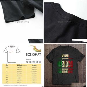 Heren T-shirts Men039S T-shirts Viva Mexico Cabrones En Kerst T-shirt Voor Mannen Gym T-shirt Katoen Ts1176931 Drop Levering Kleding Dhlgm