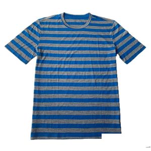 Camisetas para hombres Hombres 100% Merino Wool T Shirt Men Capa base Softación suave Anti-odor no-itch EE. UU. Tamaño de entrega de entrega de entrega C DHNSM
