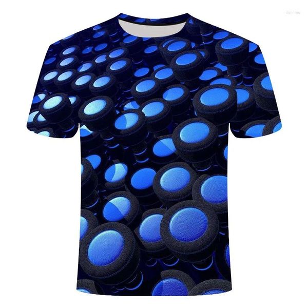 T-shirts masculins pour hommes 3d tshirts de mode