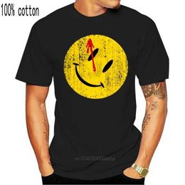 T-shirts masculins pour hommes Blood Button Sweat-shirt T-shirt Watchman Hero Comedy Comic TV Smile Q240514