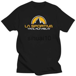 Heren T-shirts Herenkleding La Sportiva Afdrukken Wasbaar Ademend Herbruikbaar Katoen Mondmasker Persoonlijkheid T-shirt J230731