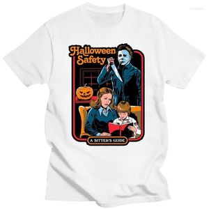 T-shirts pour hommes Vêtements pour hommes - Chemise Hommes Micheal Myers Halloween Sécurité Horreur Culte Film Blague Chemise Fun