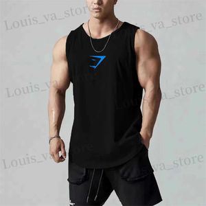 T-shirts masculins Vêtements pour hommes Summer Gym Tops Tops Sportswear Workout O Nou Slveless T-shirt basket-ball