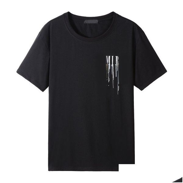 Camisetas para hombre Diseñadores para hombre Camiseta Hombre Mujer Camisetas con letras Estampado de manga corta Camisas de verano Hombres Camisetas sueltas Tamaño asiático M-Xx Dhhyv