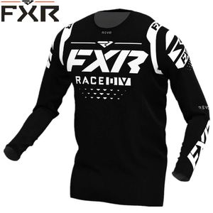 T-shirts masculins en downhill Jerseys FXR VTT VTT MTB Shirts Offroad Dh Motorcycle Jersey Motocross Sportswear Racing Ewlt