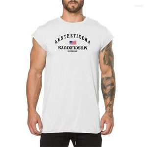 T-shirts voor heren Herenmode Hiphop Streetwear Kleine mouw Sportscholen Fitness Workout Slim Fit Zomer Katoen Ademend Koel Gevoel Casual