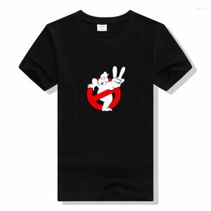 T-shirts pour hommes Film de mode pour hommes Ghostbuster Chemise O COU T-shirt à manches courtes T-shirt d'été